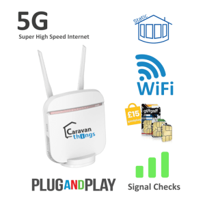 5G Static Caravan WIFI Kit Plug & Play